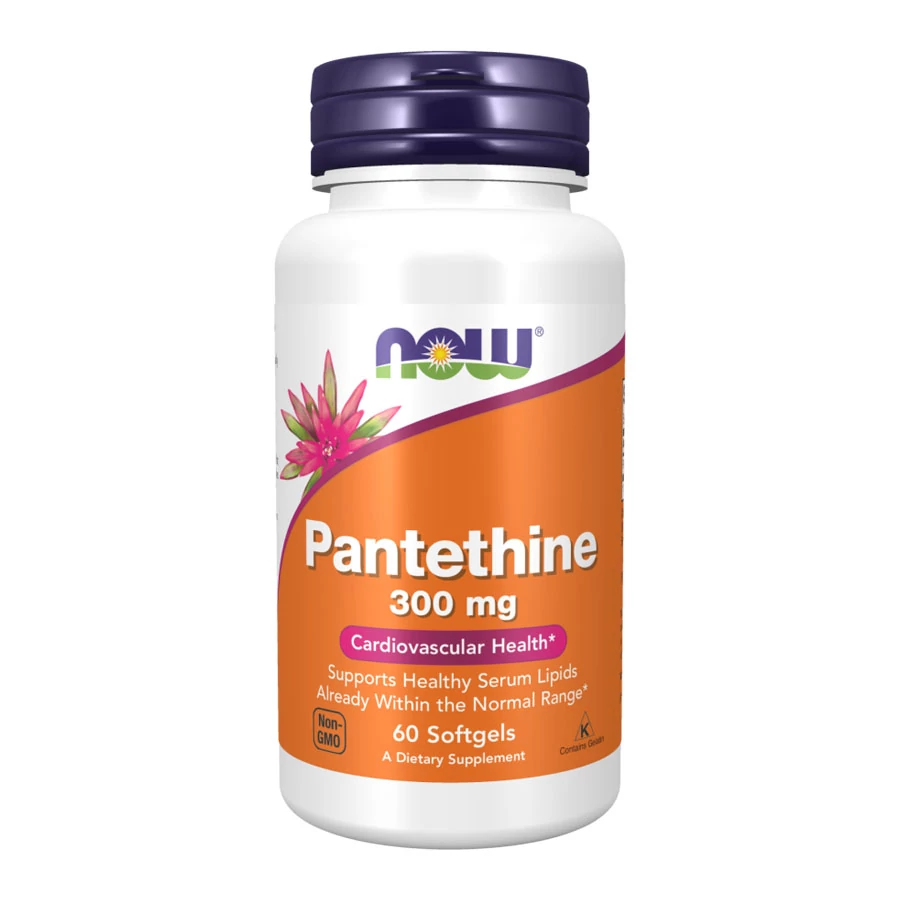 Now Pantethine 300 mg - 60 Softgels