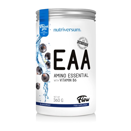 Nutriversum EAA 360 g FLOW  feketeribizli