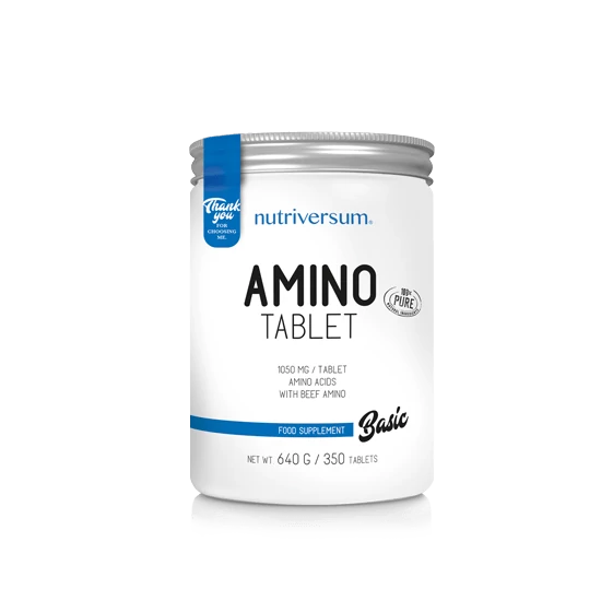 Nutriversum Amino Tablet - 350 tabletta - BASIC