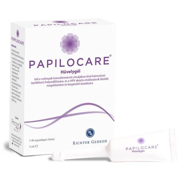 Papilocare hüvelygél  7X5 ml