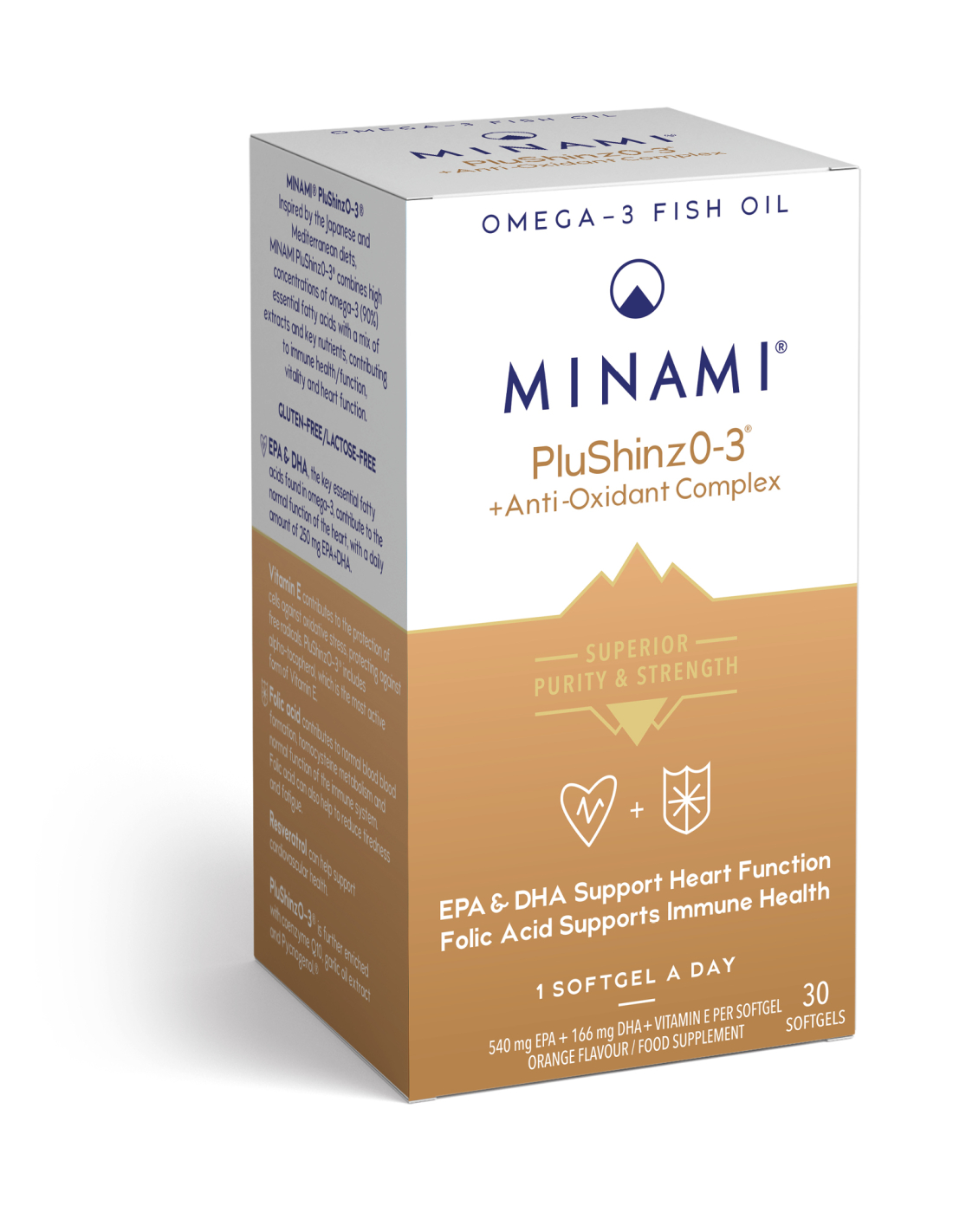 Minami Nutrition PluShinzO-3 30 db