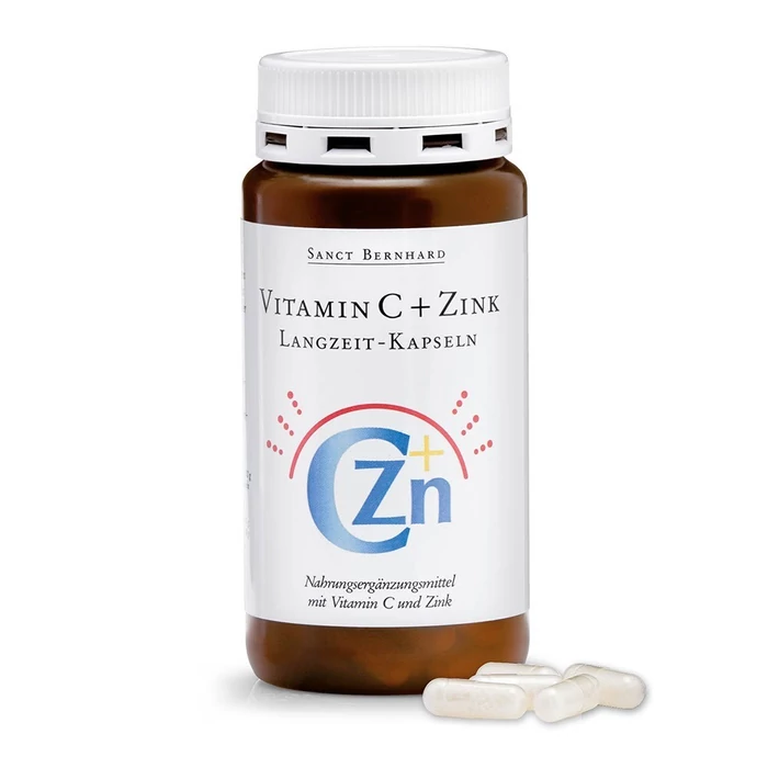 Sanct Bernhard C-Vitamin+Cink kapszula 180 db