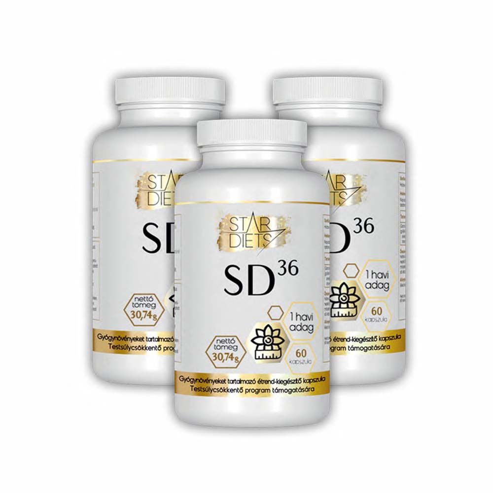 SD36 étrend kiegészítő (3×60 kapszula) Ingyen szállítás