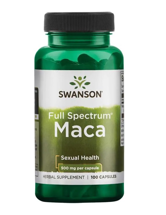 Swanson Maca 500 mg - 100 Capsules