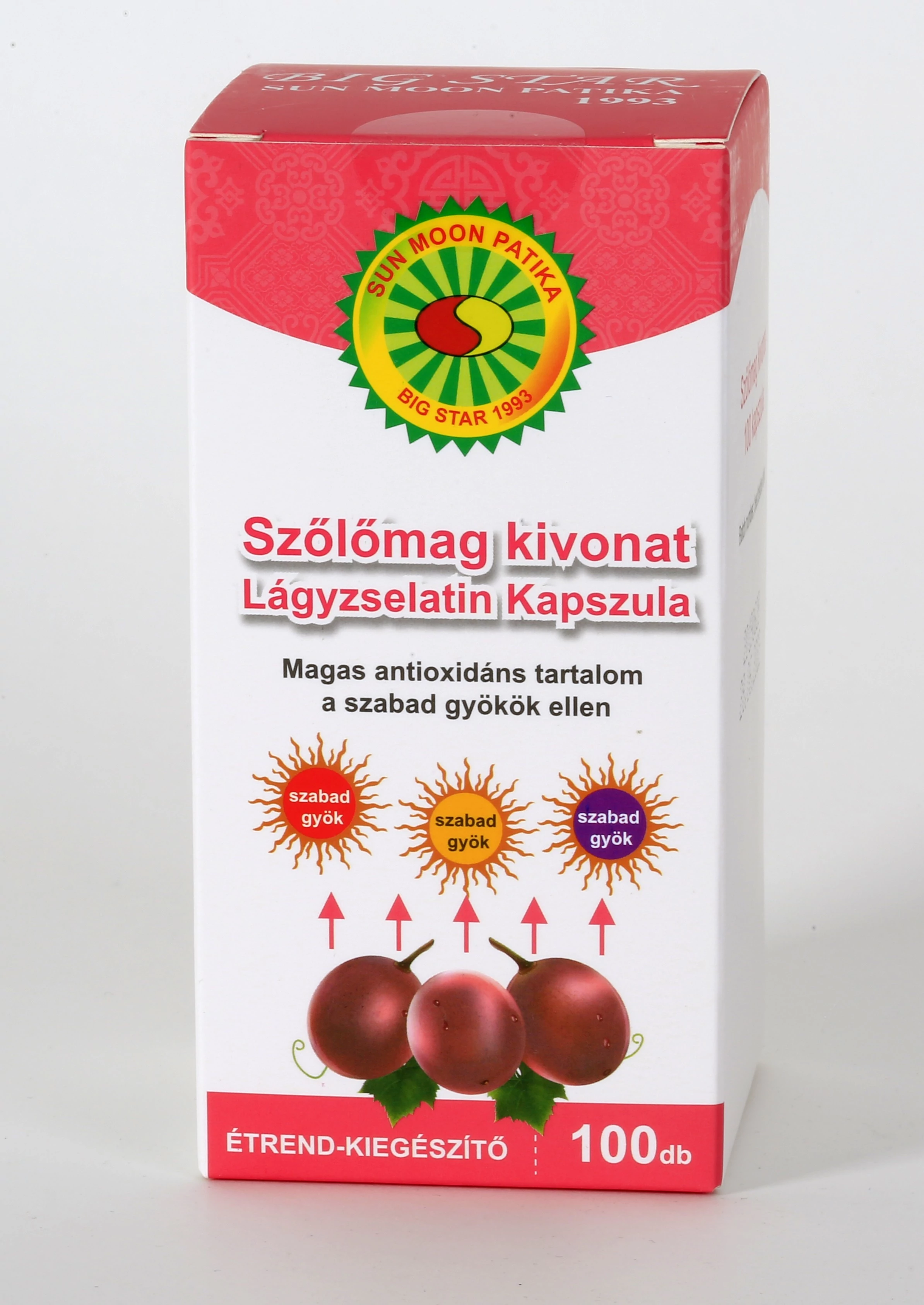 Big Star Szőlőmag kivonat kapszula