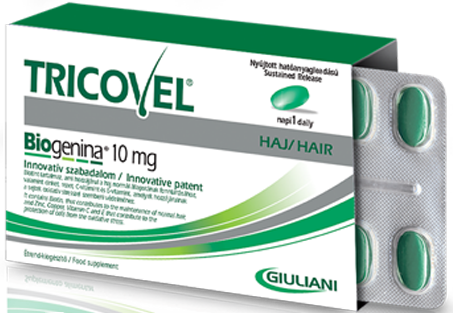 Tricovel Biogenina 10 mg, hajszépség vitamin