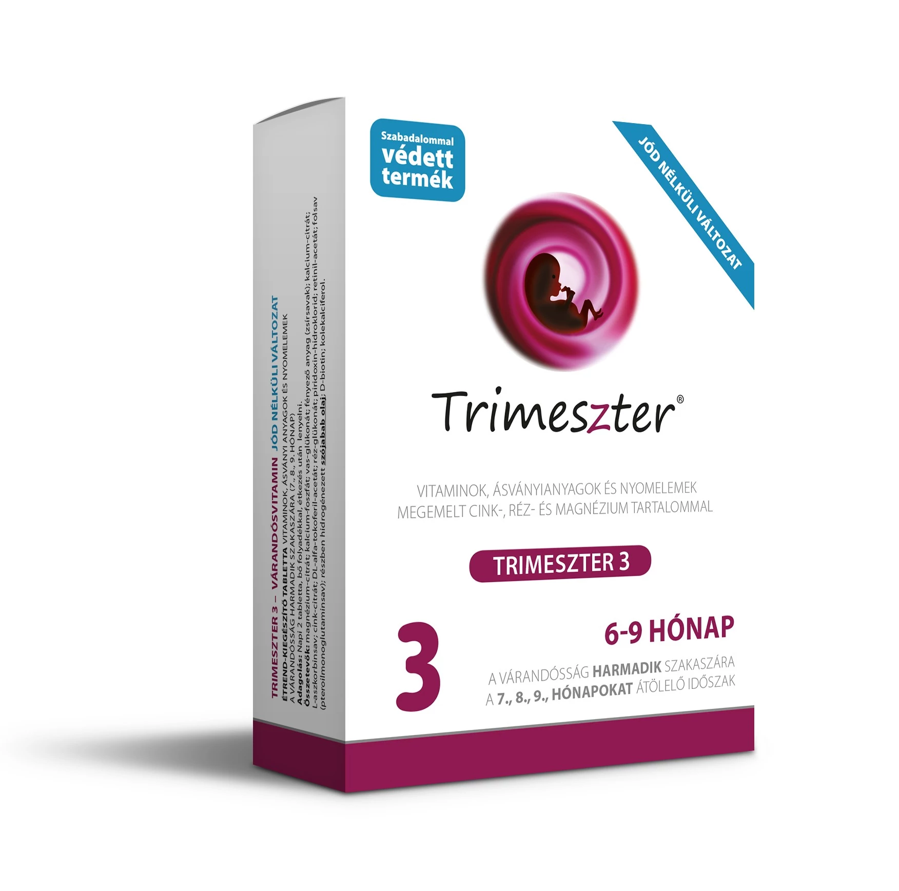 Trimeszter 3 Várandósvitamin (Jód nélkül)
