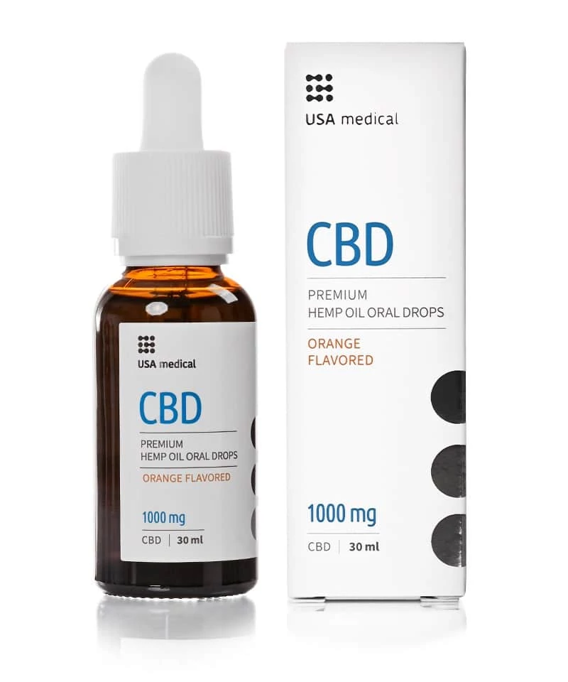USA medical CBD Olaj - 1000 mg | 30 ml