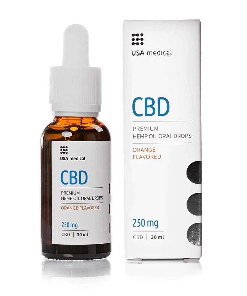 USA medical CBD Olaj - 250 mg | 30 ml