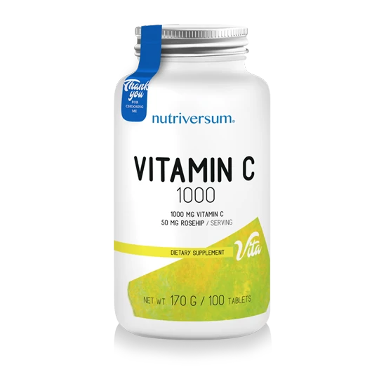 Nutriversum Vitamin C 1000 - 100 tabletta