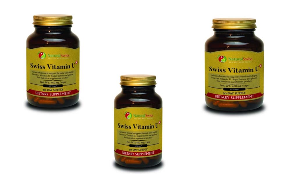Natural Swiss Vitamin U 60 db kapszula 3db-AKCIÓ