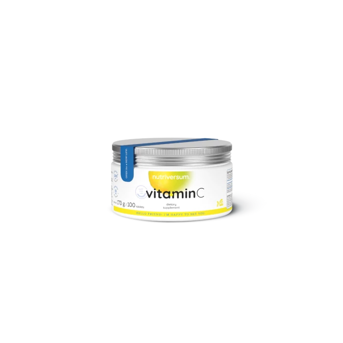 Nutriversum Vitamin C 100 tabletta (Lejárat: 2026.03.01.)
